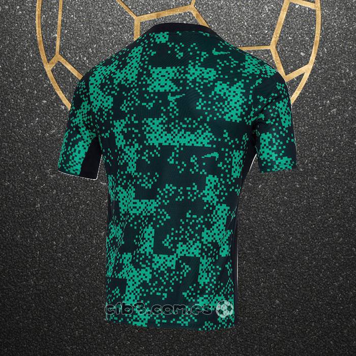 Camiseta Pre Partido del Sporting 2024 Verde